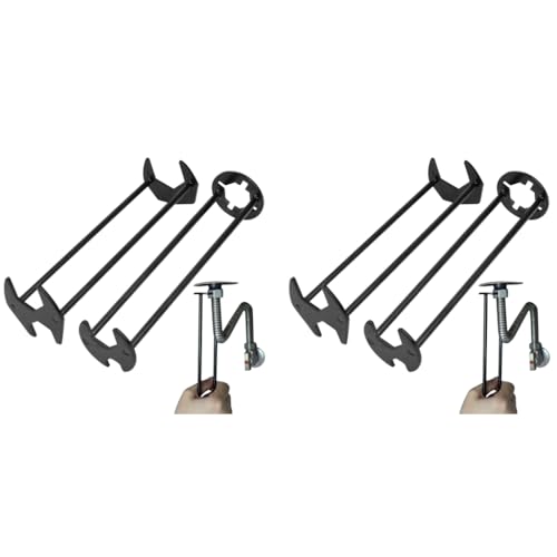 Serplex® 4PCS Sink Wrench Multi Purpose Four-jaw Universal Metal Screws Removal Tool for Multi Sizes 7 Nuts Carbon Steel Kitchen Plumbing Tools Serplex® 4PCS Sink Wrench Multi Purpose Four-jaw Universal Metal Screws Removal Tool for Multi Sizes 7 Nuts Carbon Steel Kitchen Plumbing Tools